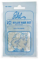 Sibel. Nylon Hair Net Fine. Сетки невидимки для волос с мелкими ячейками, с резинкой.