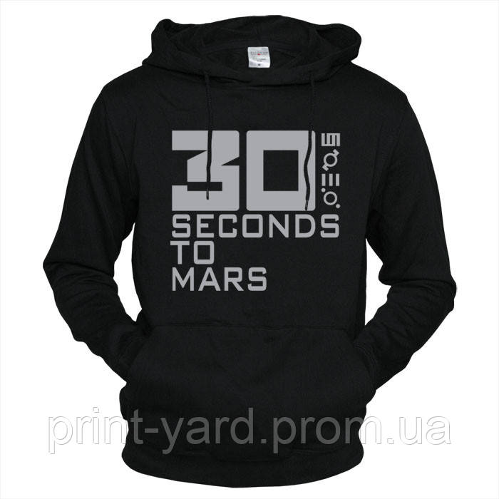 30 Seconds To Mars 03 Толстовка з капюшоном чоловіча