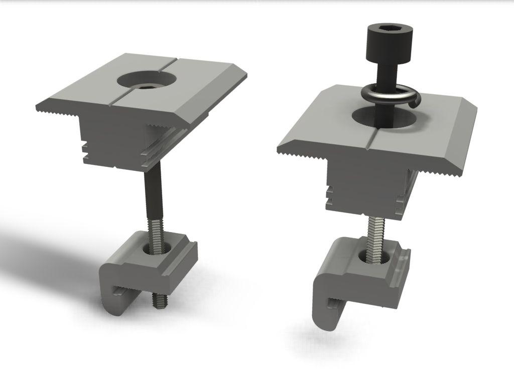 Прижим двухсторонний 35 мм