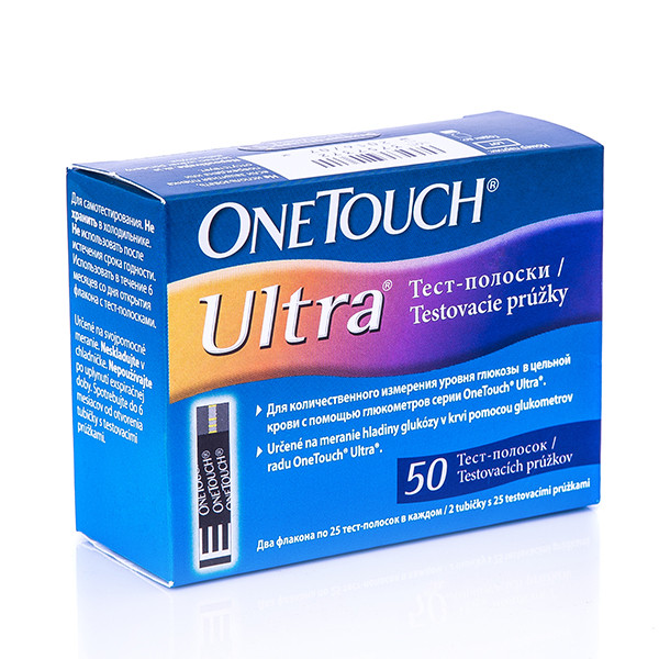 Тест-смужки Ван Тач Ультра (One Touch Ultra), 50 шт.