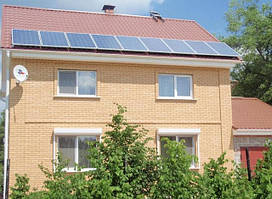 Монтаж сонячних станцій на будинку