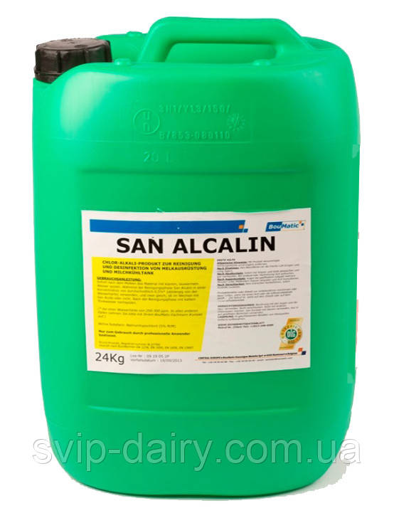 Лужний хлоровмісний мийний засіб SAN ALCALIN