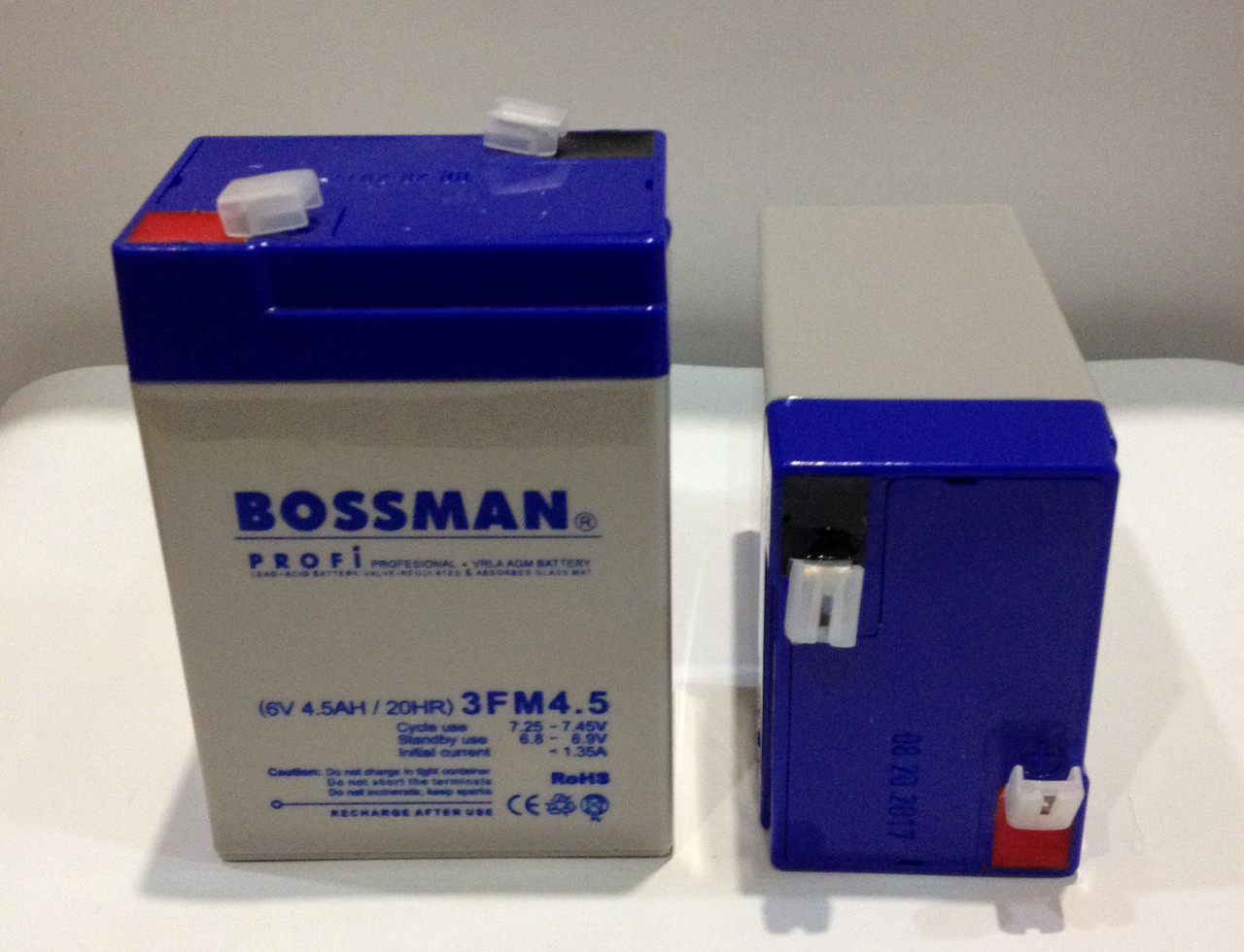 Акумулятор 6 V 4.5 Ah Bossman profi 3FM4,5 — LA645, фото 1