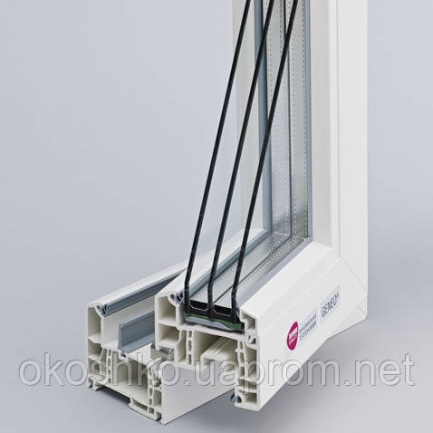 Окна двери металлопластиковые REHAU GENEO 86 - фото 1 - id-p657003777