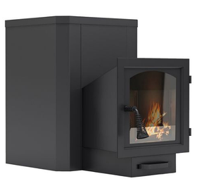 Піч для сауни "КЛАСИК" 20м3 зі склом панорама 40х40