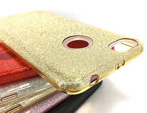 Чохол для Xiaomi Redmi Note 5A, note 5a Prime накладка силіконовий бампер протиударний Remax glitter, фото 2