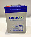 Акумулятор 6V 6Ah Bossman profi 3FM6 — LA660, фото 2