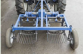 Дворядна картоплекопалка для мінітракторів (Полтавська)