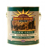 Масло для деревянных поверхностей, серое, Warm Grey, 3.79 litre, American Wood Oil