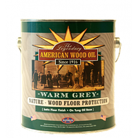 Олія для дерев'яних поверхонь, сіра, Warm Grey, 3.79 litre, American Wood Oil