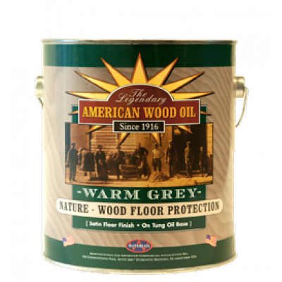 Масло для деревянных поверхностей, серое, Warm Grey, 3.79 litre, American Wood Oil - фото 1 - id-p30211288