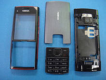 КОРПУС Nokia X2-00 C КЛАВИАТУРОЙ ЧЁРНЫЙ