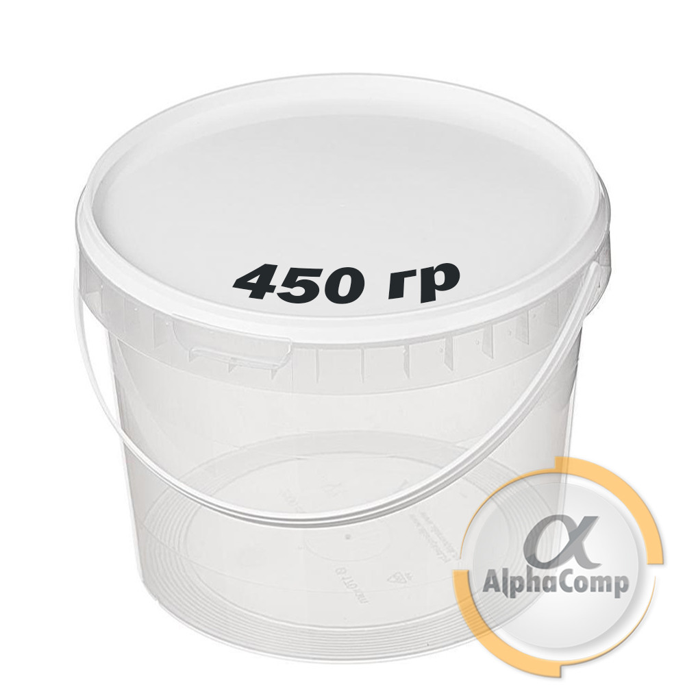 Ємність ПЕТ контейнер 450 грамів