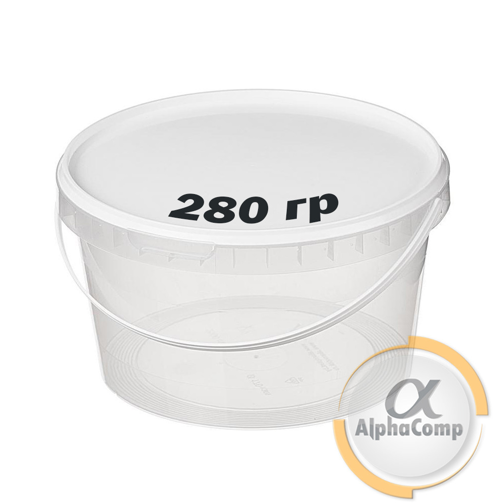 Ємність ПЕТ контейнер 280 грамів