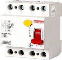 Выключатель дифференциального тока 4р, 25А, 100мА, (Енекст).