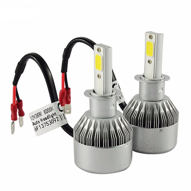 LED-лампи 3800 Lm C6 серія, COB діод, цоколь