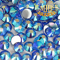 Стрази DMC Преміум, Lt.Sapphire AB, ss20 (4,8 мм), 100 шт.