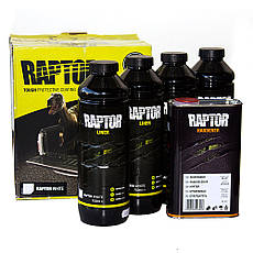 Захисне покриття Raptor U-POL Білий 3,8л (RLW/S4), фото 4