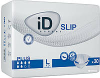 Підгузки для дорослих ID SLIP Plus L (115-155 см), 2600 мл, 30 шт.