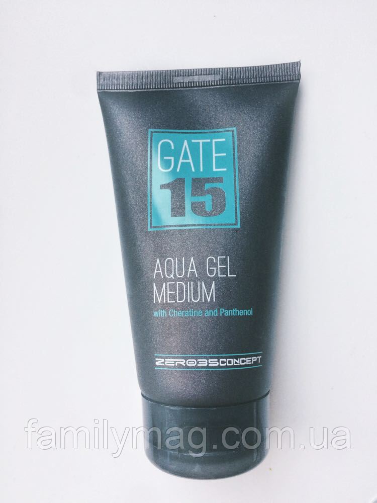 ♛Аква гель середньої фіксації GATE 15 Aqua gel medium Emmebi Italia 150 ml