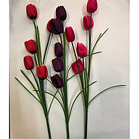 Штучний тюльпан, гілка штучного тюльпана, фото 4