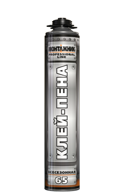 Клей-піна для полістиролу та пінобетону  (860мл)  Mounter PRO (уп. 12 шт.), фото 1