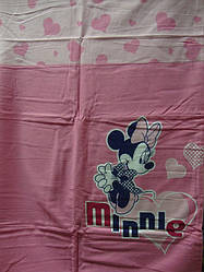 Постіль у дитяче ліжечко Мінні (фланель)