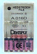 H - Files 06 25mm Colorinox MAILLEFER (H — файл 06 25 мм Майліфер)