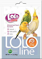 LOLOLine ракушки+кальций для птиц 50гр. Lolopets