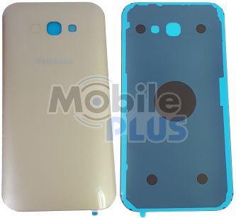 Батарейна кришка для Samsung A720 Galaxy A7 2017 (Gold), фото 1