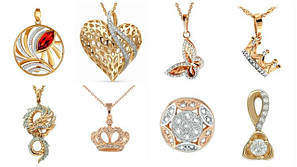 Кулони, підвіси, кольє