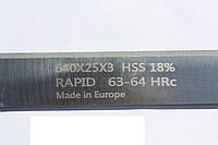 Фуговальный нож HSS 18% 700*18,5*3 (700х18,5х3)