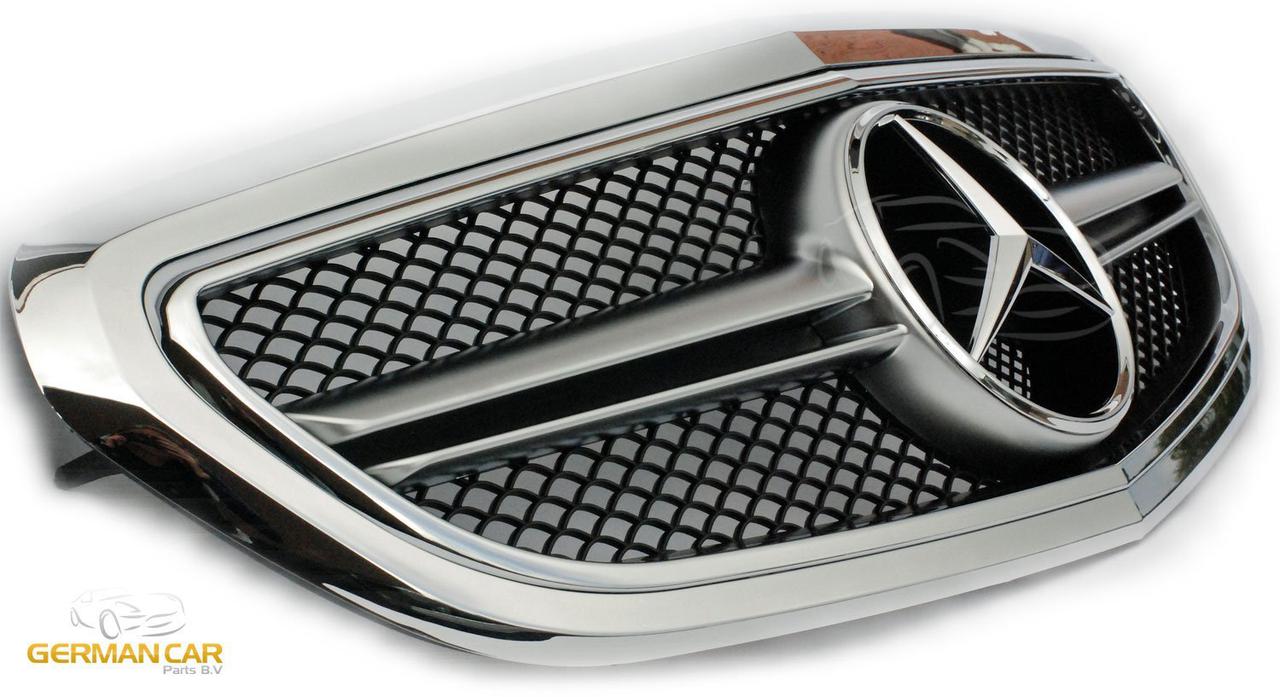 Решітка радіатора Mercedes W212 рестайл в стилі AMG (хром)