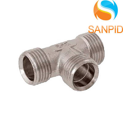 Фітинг трійник Kisan з зовнішньою різьбою 1/2"