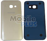 Батарейна кришка для Samsung A320 Galaxy A3 2017 (Gold)