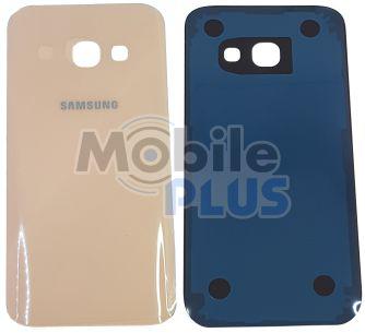 Батарейна кришка для Samsung A320 Galaxy A3 2017 (Pink), фото 1