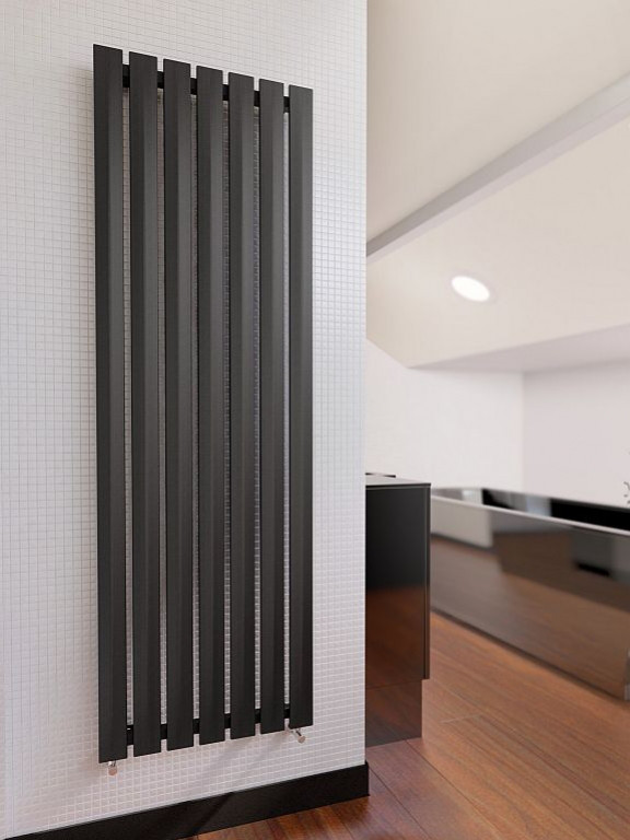 TERMA Дизайн радіатор Pier 1680*410 Black