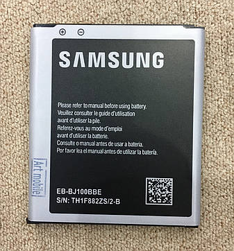 Акумуляторна батарея для Samsung Galaxy J1 2015 (SM-J100) EB-BJ100CBE клас Оригінал, фото 2