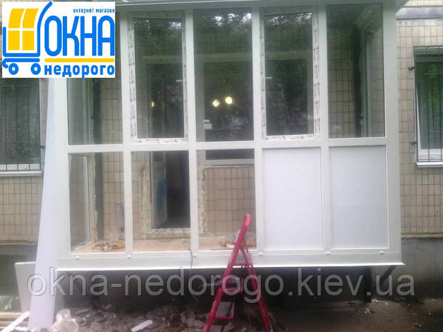 Монтаж французького балкона в Києві Монтаж французького балкона