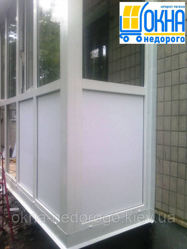 Французский балкон от компании "Окна Недорого"