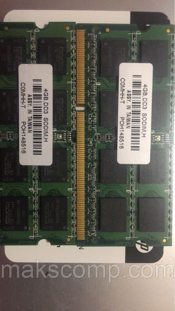Пам'ять PNY 4GB DD3 SODIM