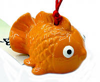 Колокольчик "Рыбка" (оранжевый)