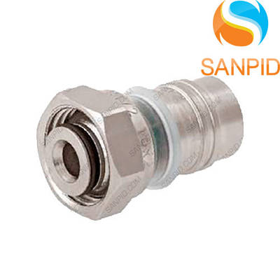 Прес-фітинг з рухомою гайкою Kisan WL 16x1/2" ВР