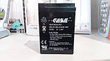 Акумулятор олив'яно-кислотний CASIL CA628, 6V 2.8A, фото 2