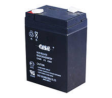 Акумулятор олив'яно-кислотний CASIL CA645, 6V / 4.5A