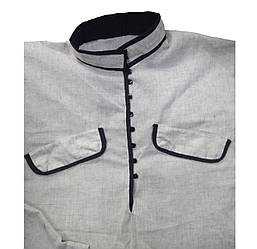 Рубашка під черкеску льняна