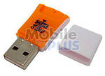 Картрідер USB Micro-SD Orange