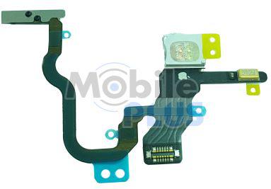 Шлейф з кнопкою включення, спалахом, мікрофоном для Apple iPhone X, iPhone 10, фото 1