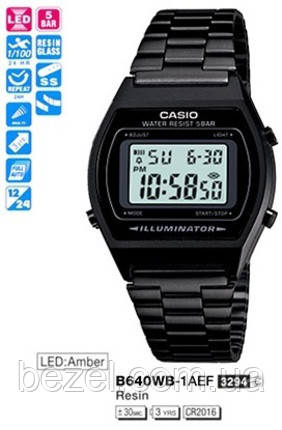 Чоловічі годинники Casio B640WB-1AEF