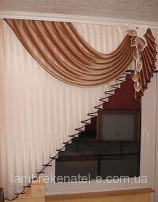 Ламбрекен на кухню лівобічний, фото 1